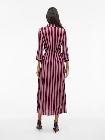 VILA - Vestido camisero 'VIAya Paya' en rojo