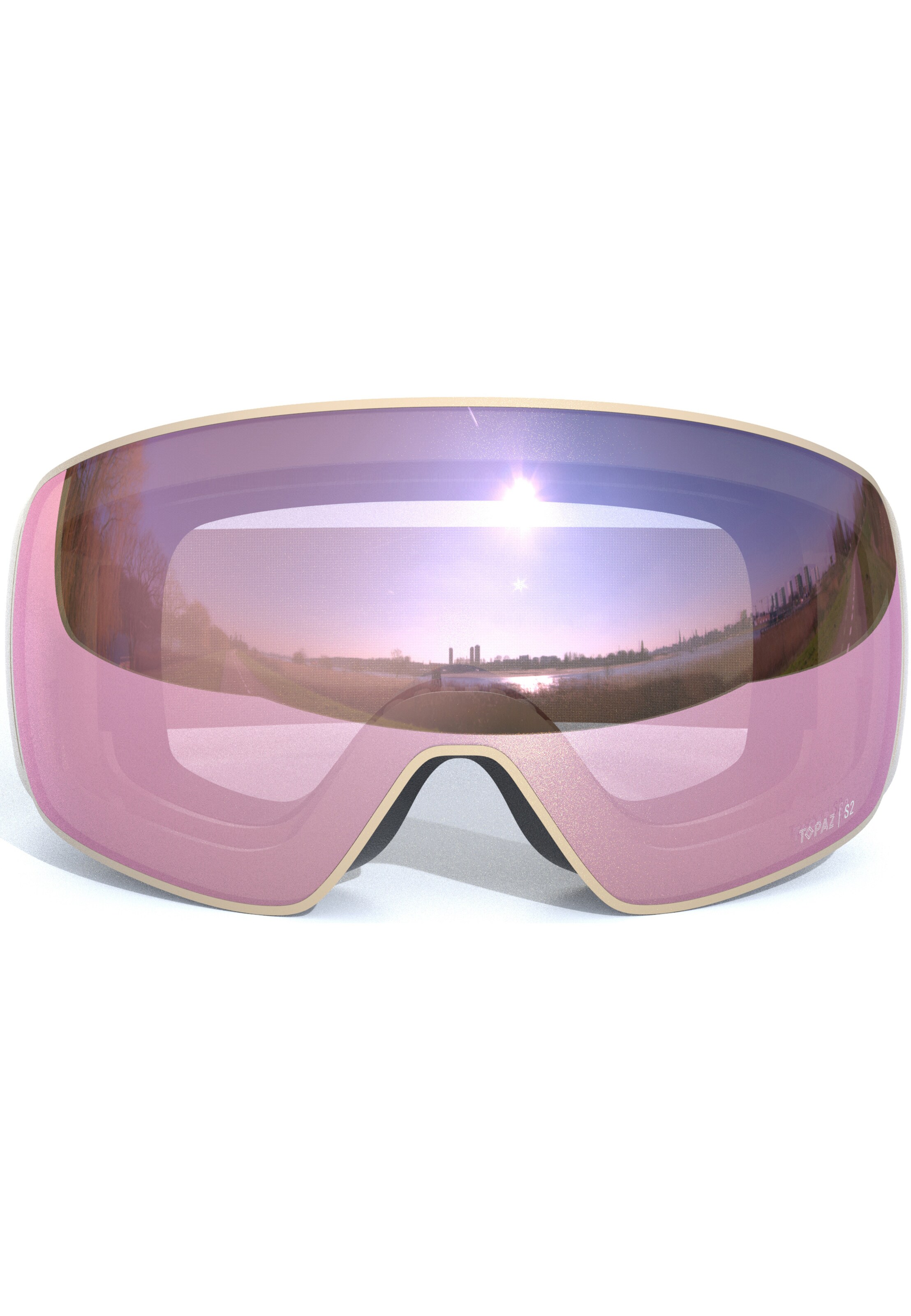 Whistler Sportbril 'Morzine Topaz V' in Beige