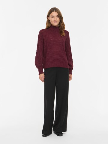 VILA Sweater 'IOMY' in Brown