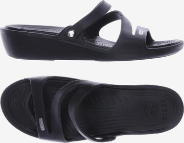 Crocs Sandalen 43 in Schwarz: predná strana