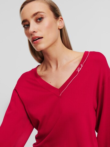 Karl Lagerfeld Pullover in Rot