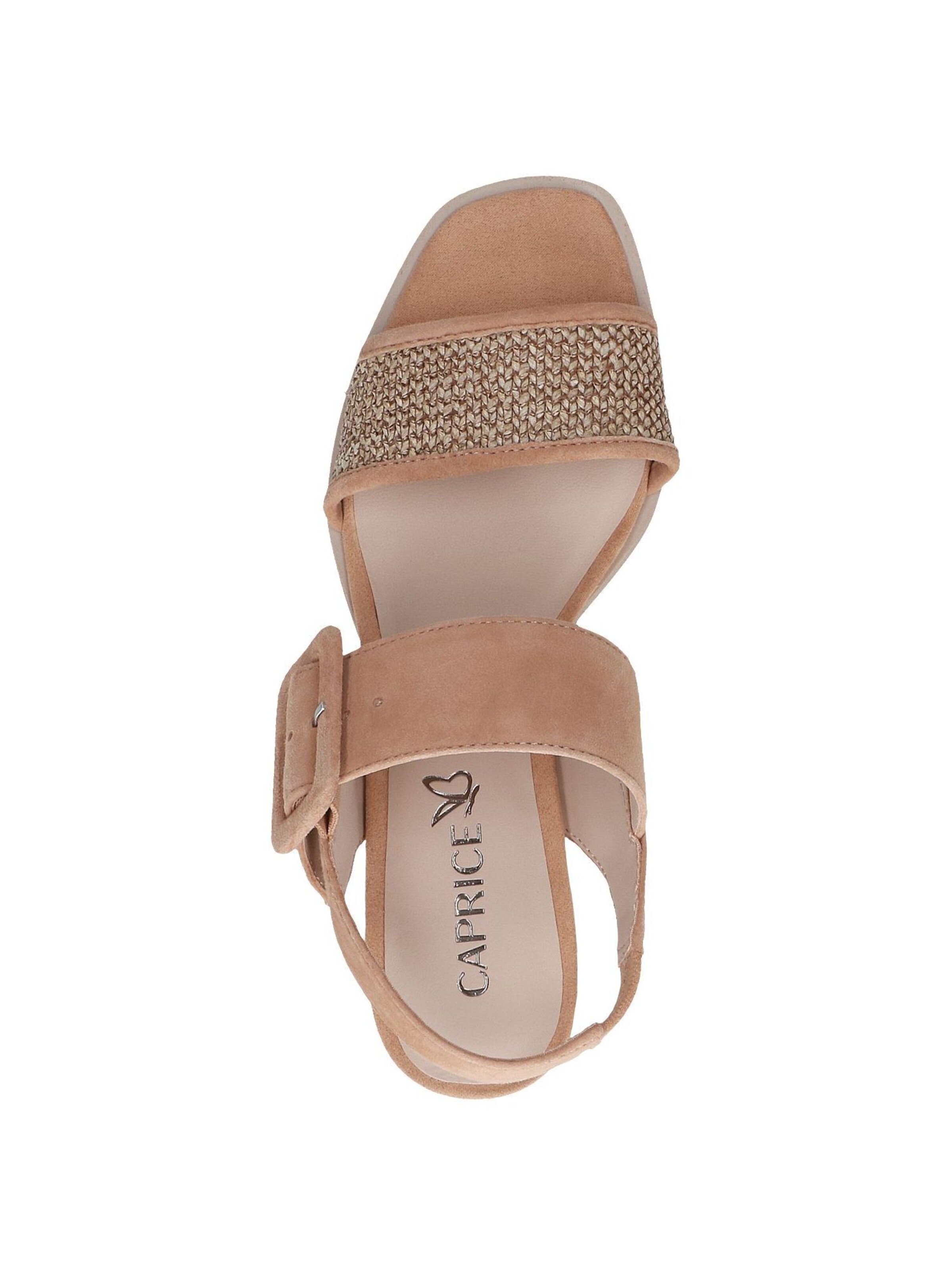 CAPRICE Sandale in Braun