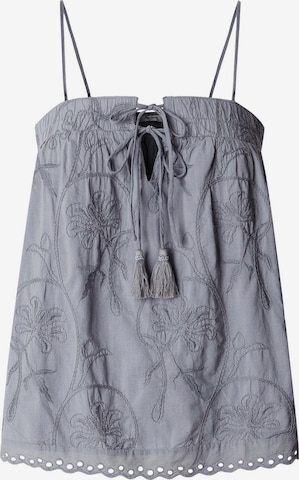 Top 'Fanny' di Pepe Jeans in blu: frontale