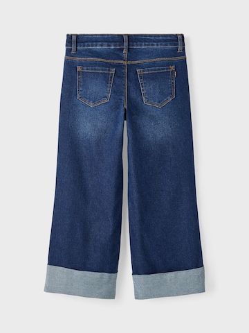 Wide leg Jeans 'Bizza' di NAME IT in blu