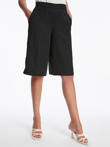 Ana Alcazar Regular Trousers 'Zapia' in Black: front