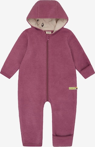 loud + proud Overall in Lila: Vorderseite