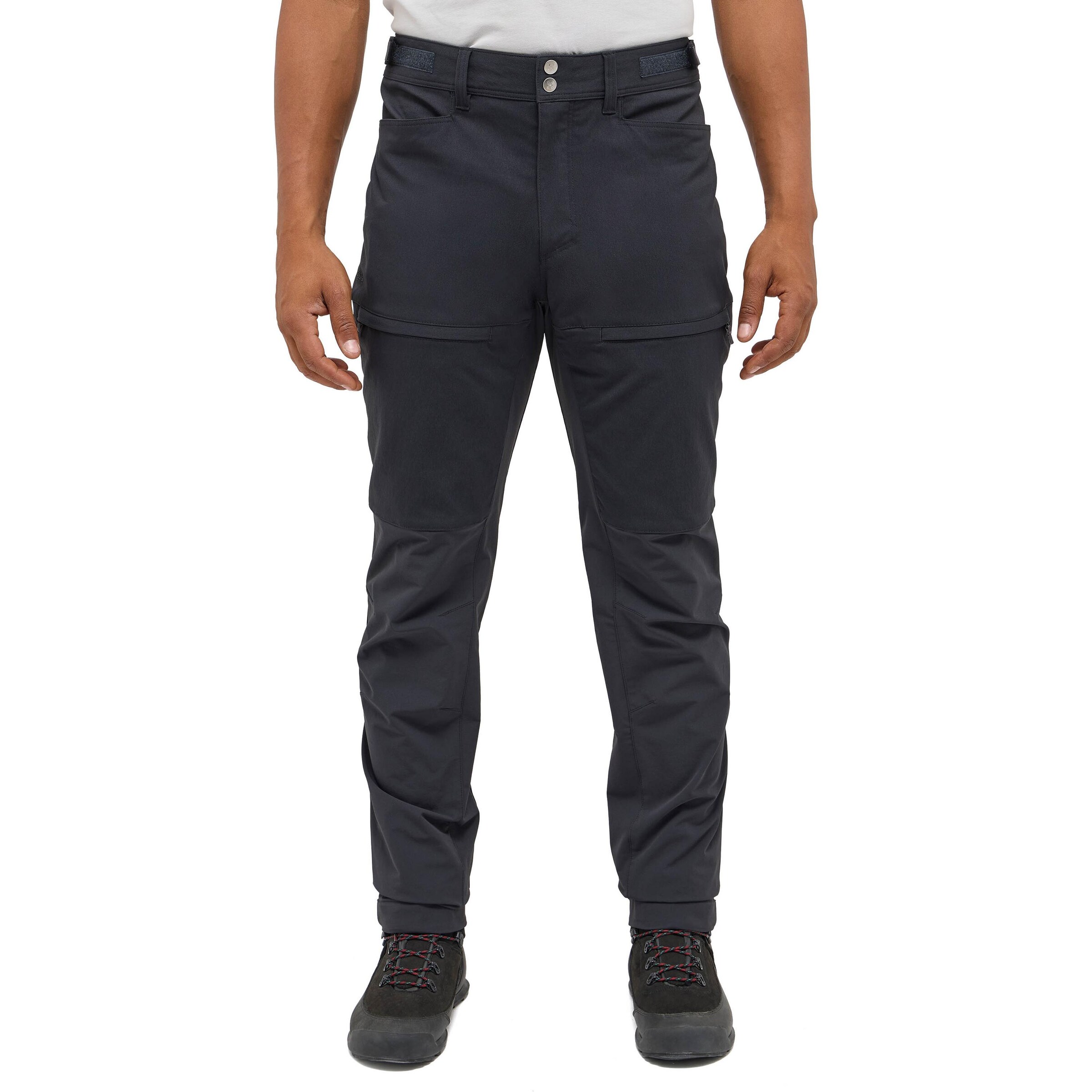 Haglöfs Slim fit Outdoor Pants 'Alert' in Blue: front