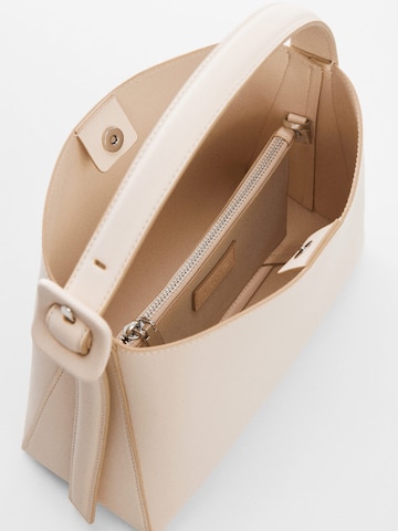 MANGO Handtasche 'WINNIE' in Beige