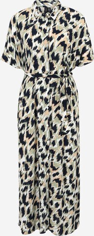 Vero Moda Tall Blousejurk 'Menny' in Zwart: voorkant