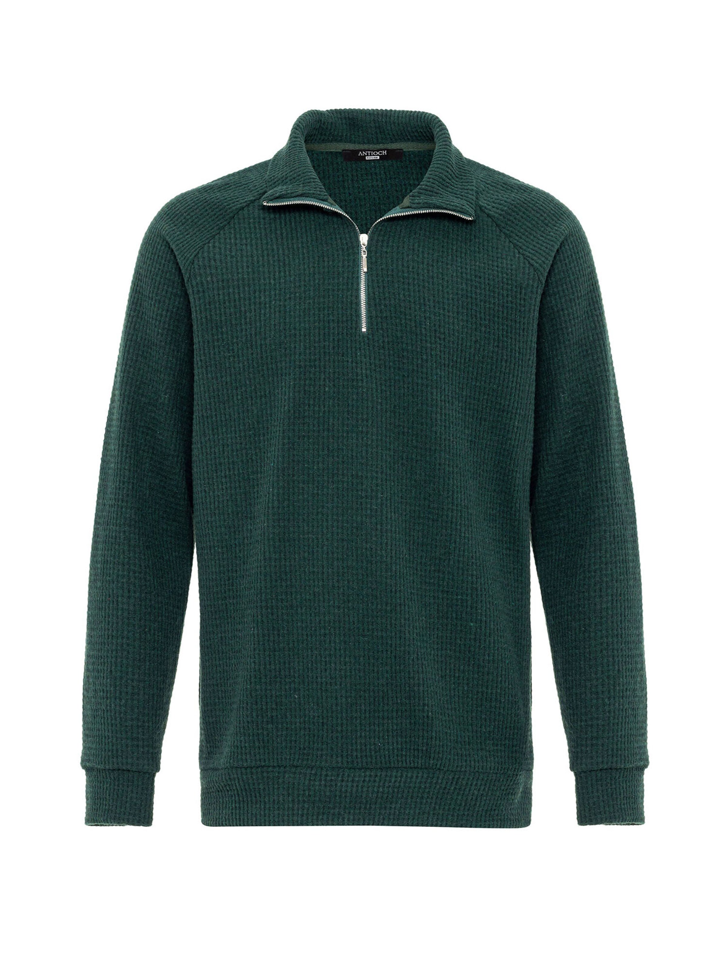 Antioch Pullover in Grün: Vorderseite