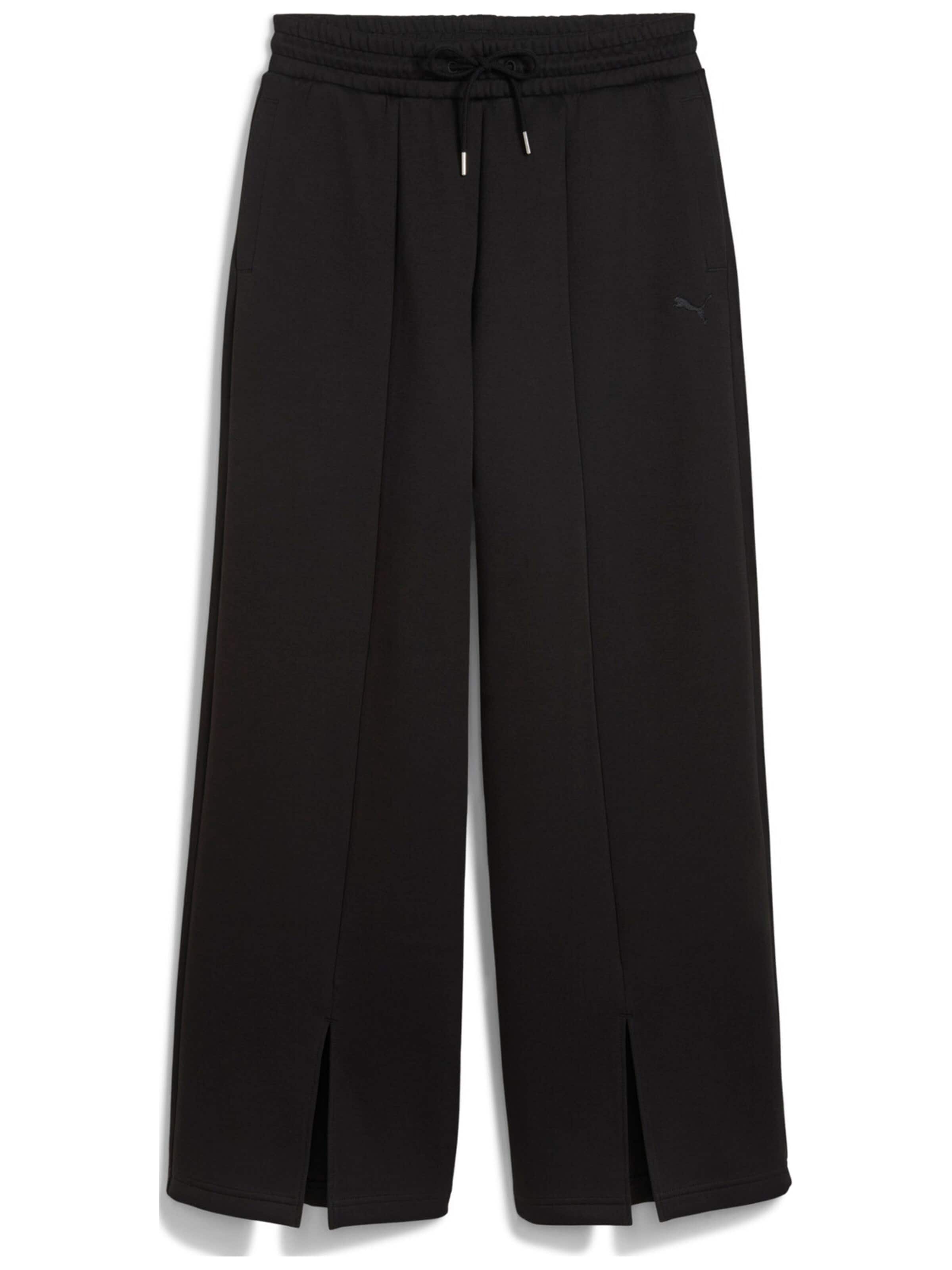 Pantaloni sportivi 'Puma Wardrobe Ess Relaxed Pants Dk' in XXS PUMA di colore nero, Visualizzazione prodotti