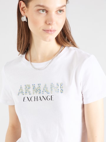 ARMANI EXCHANGE Paita värissä valkoinen
