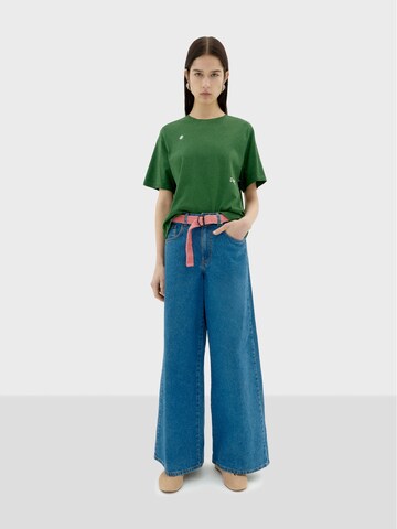 Thinking MU Shirt ' SOLSOL ' in Green
