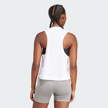 ADIDAS BY STELLA MCCARTNEY Top sportowy w kolorze biały