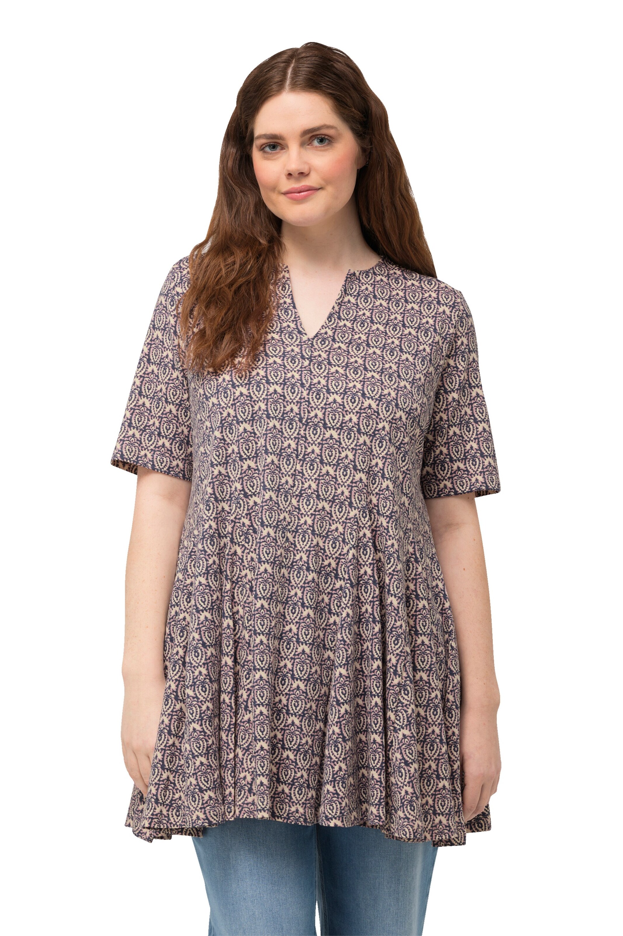 Ulla Popken Shirt in Mixed colours: front