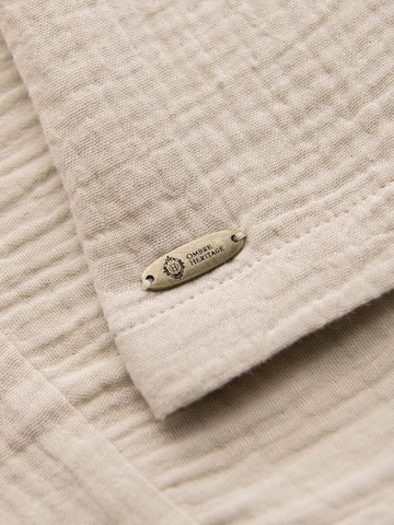 Ombre Regular fit Button Up Shirt in Beige
