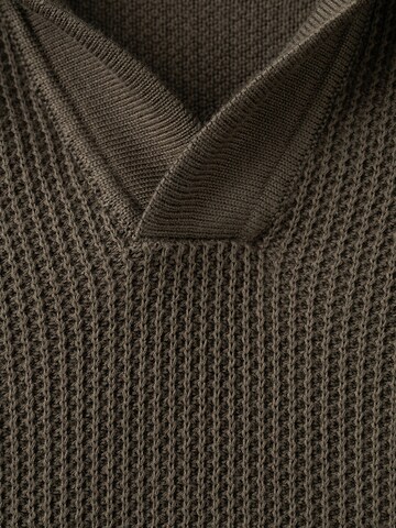 MANGO MAN T-shirt 'Salas' i brun