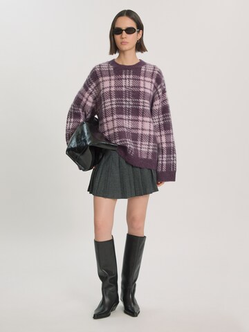 Pull-over 'Christel' EDITED en violet : devant