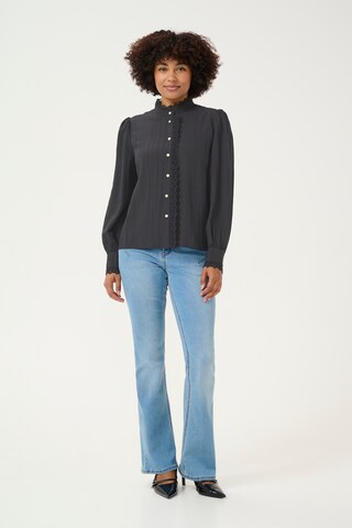 Cream Bluse 'Piana' i grå