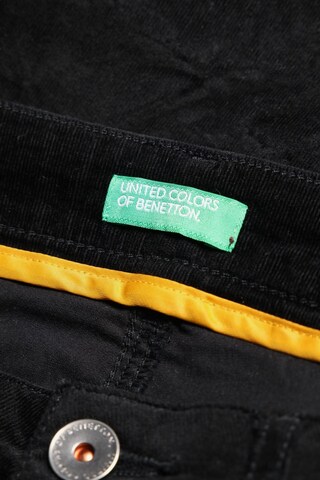 UNITED COLORS OF BENETTON Pants in XXS in Black