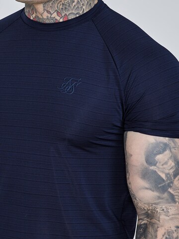 SikSilk Funktionsshirt in Blau
