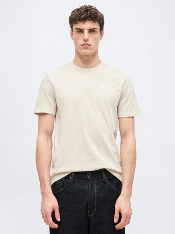 T-Shirt 'CLASSIC' Calvin Klein Jeans en blanc