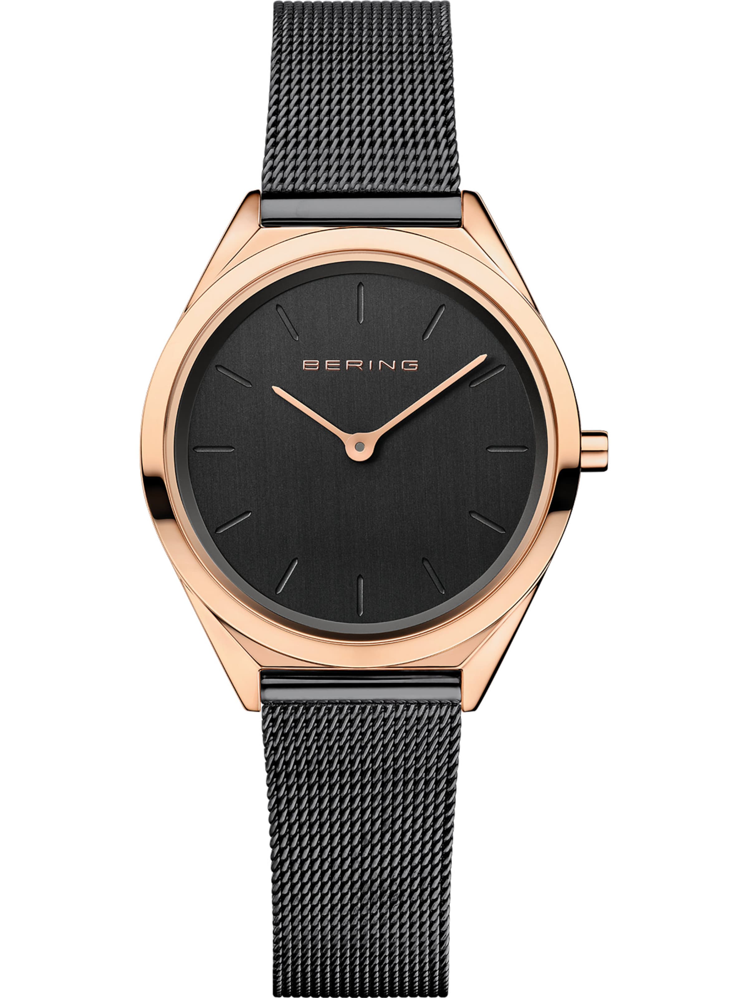 BERING Analoog horloge in Goud: voorkant