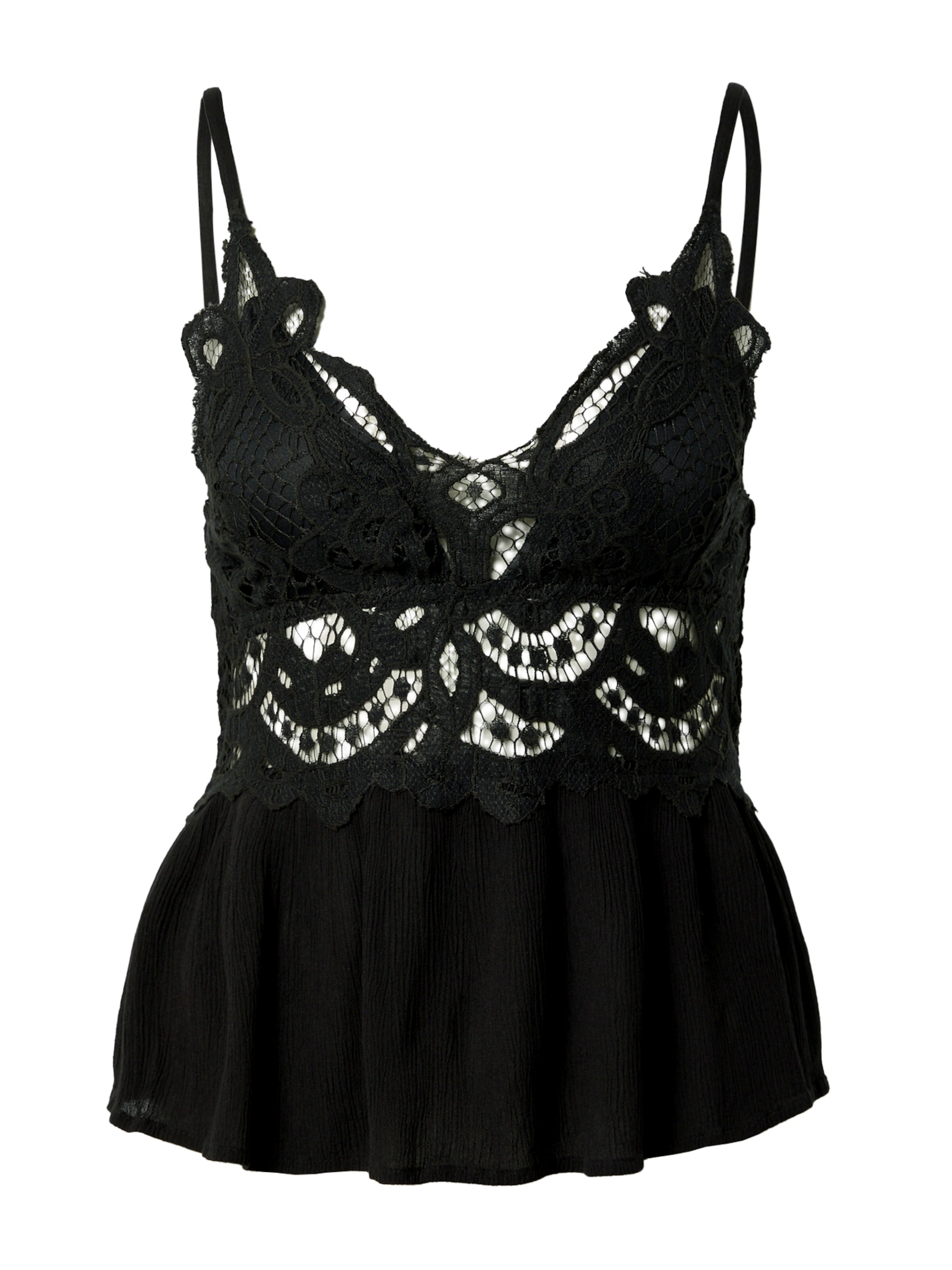 Haut 'Halvar' ABOUT YOU en noir : devant