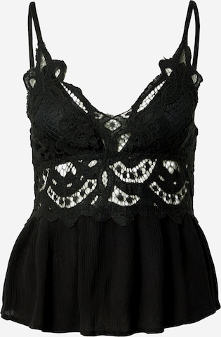 ABOUT YOU Top 'Halvar' in Black: front