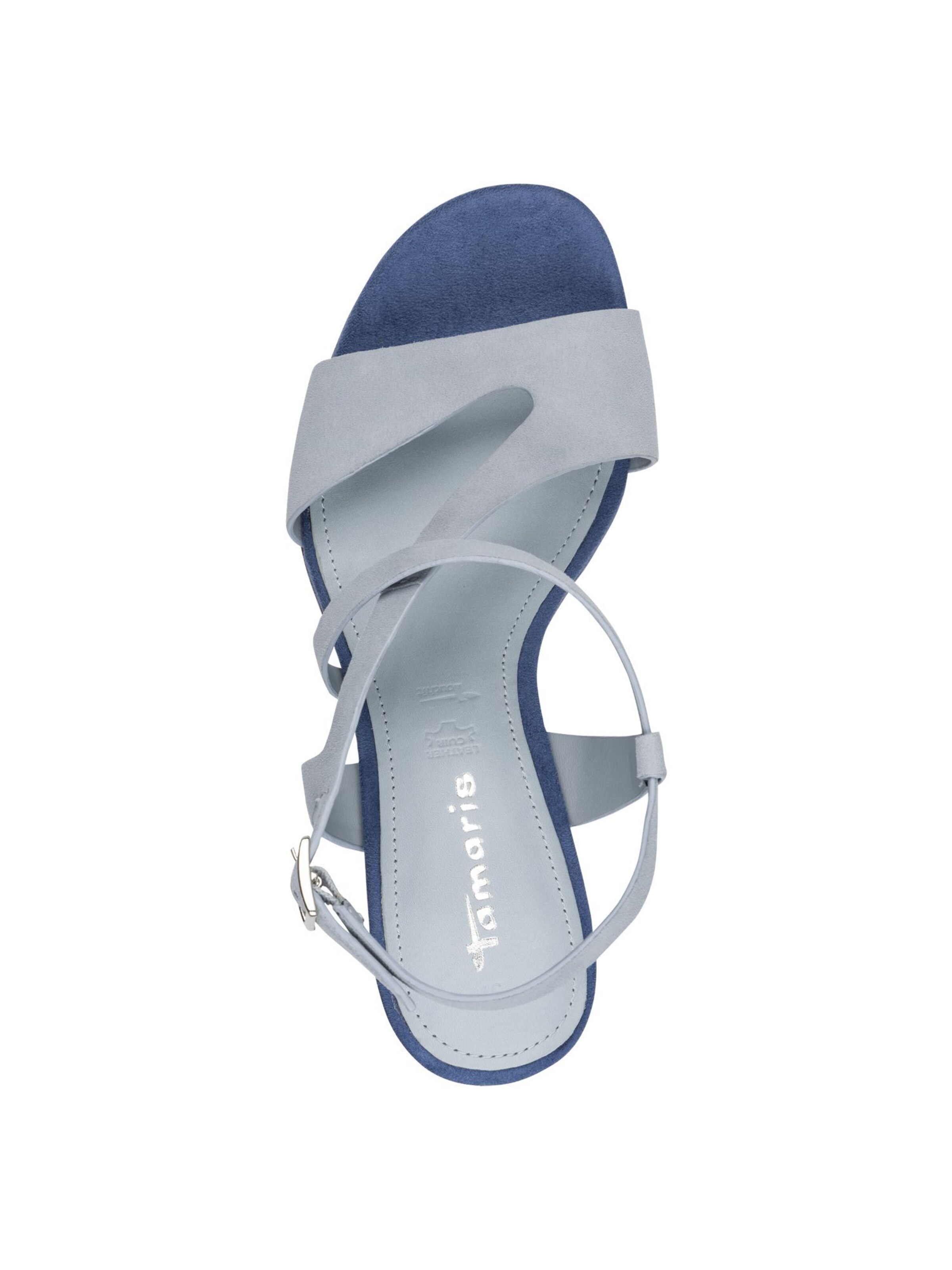 Sandales à lanières Tamaris en bleu