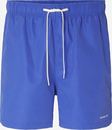 SELECTED Badeshorts 'SLHDane' i blå: forside