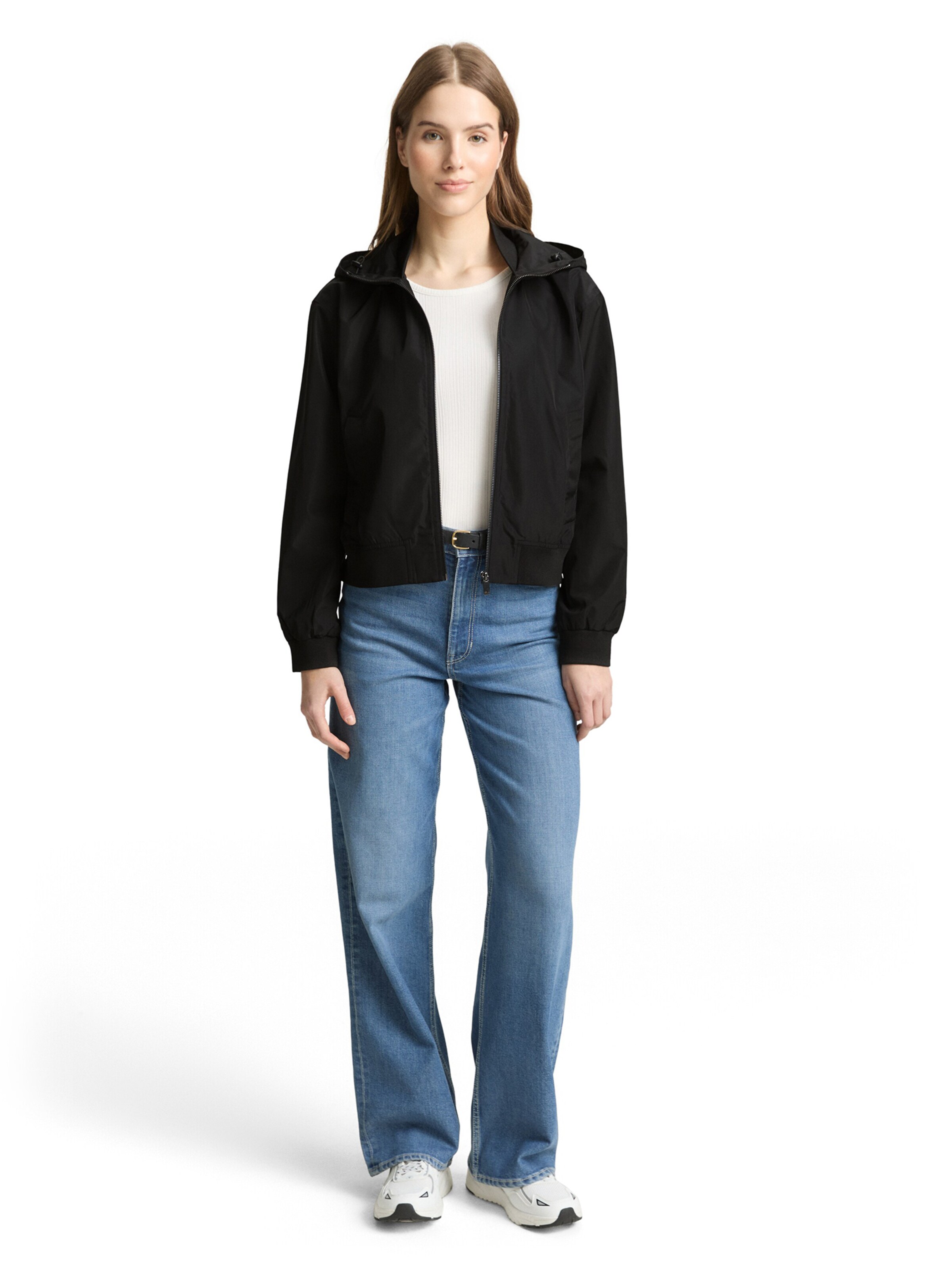 Veste mi-saison TOM TAILOR DENIM en noir