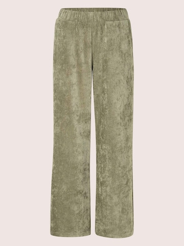 Loosefit Pantalon MADELEINE en vert : devant