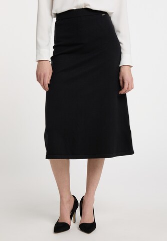 DreiMaster Klassik Skirt in Black: front