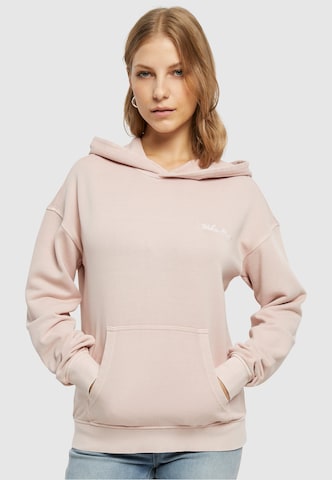 Sweat-shirt Urban Classics en rose : devant