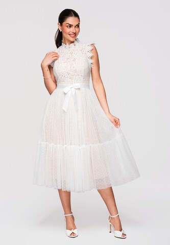 Robe de soirée Ombre en blanc