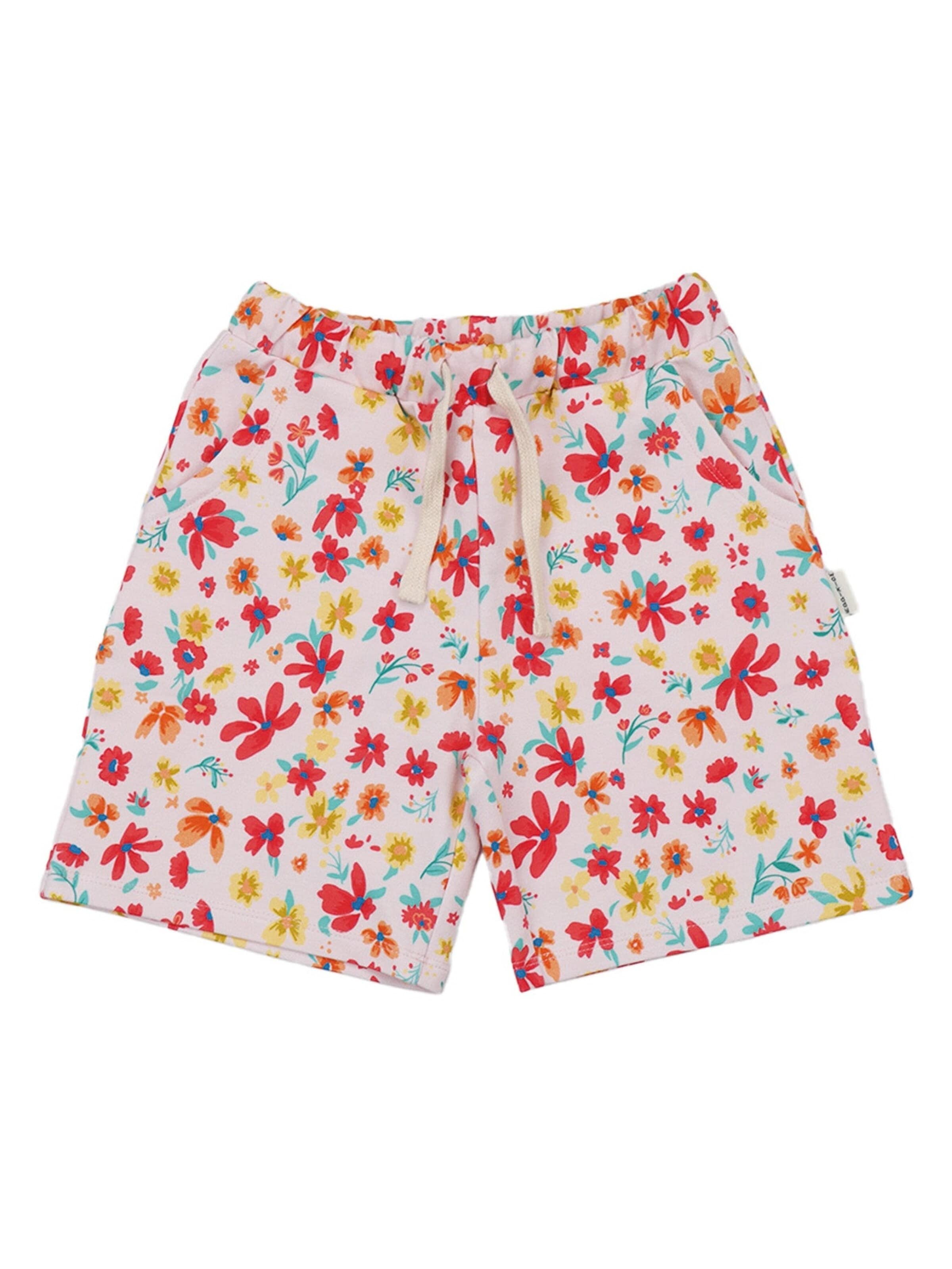 Walkiddy Regular Pants 'Walkiddy - Flower Garden' in Mixed colors: front