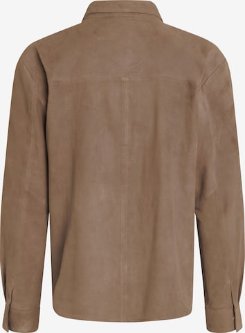 Coupe regular Chemise 'Barley' BRUUNS BAZAAR en beige