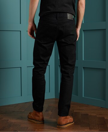 Superdry Slimfit Džíny – černá