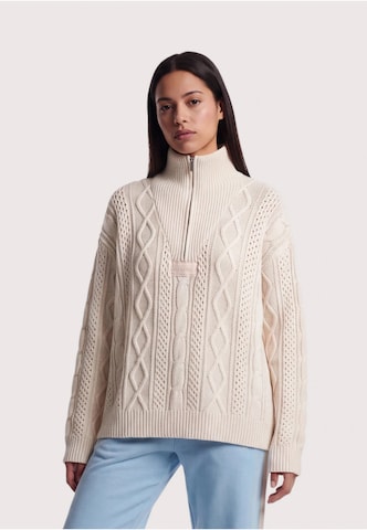 Pull-over 'Nevi' OH APRIL en blanc : devant