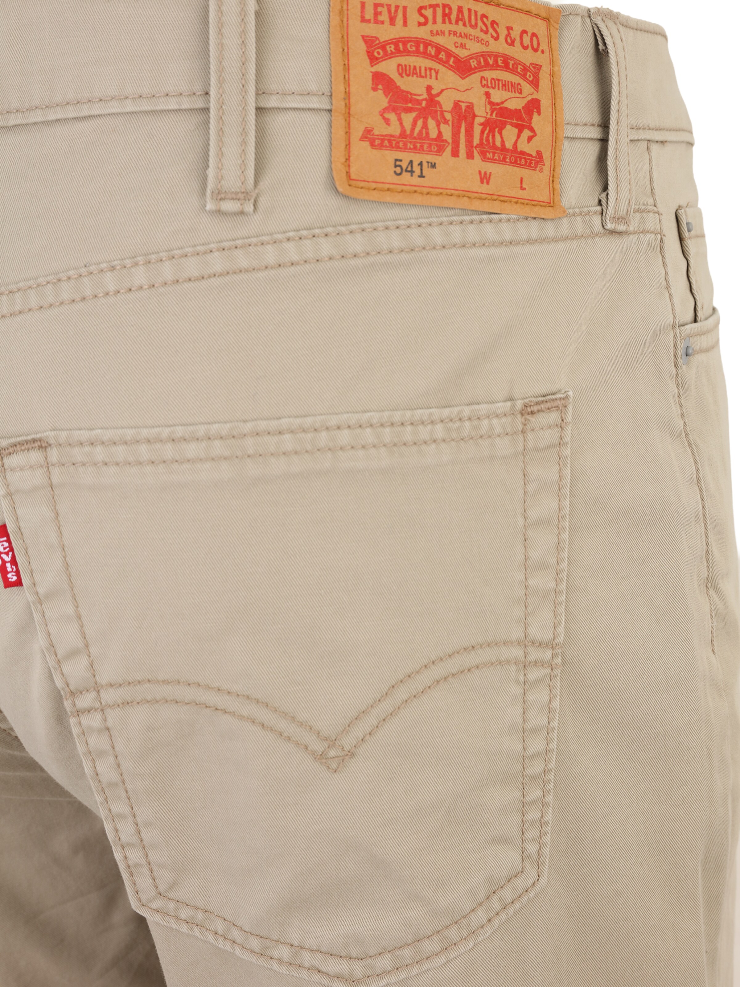 Levi's® Big & Tallregular Traperice '541™ ATH TAPER' - bež boja