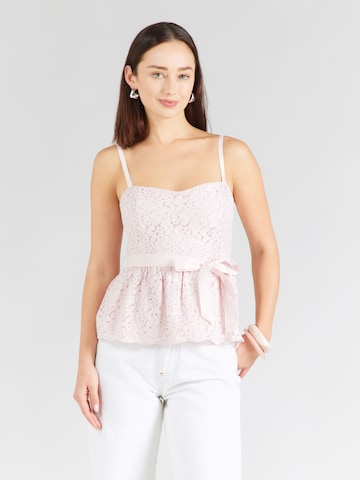 Top di HOLLISTER in rosa: frontale
