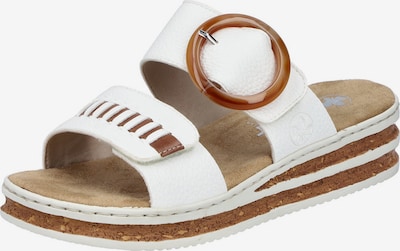 Rieker Natikače s potpeticom u smeđa / bijela, Pregled proizvoda