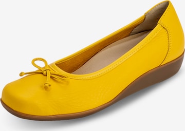Ballerina di VITAFORM in giallo: frontale