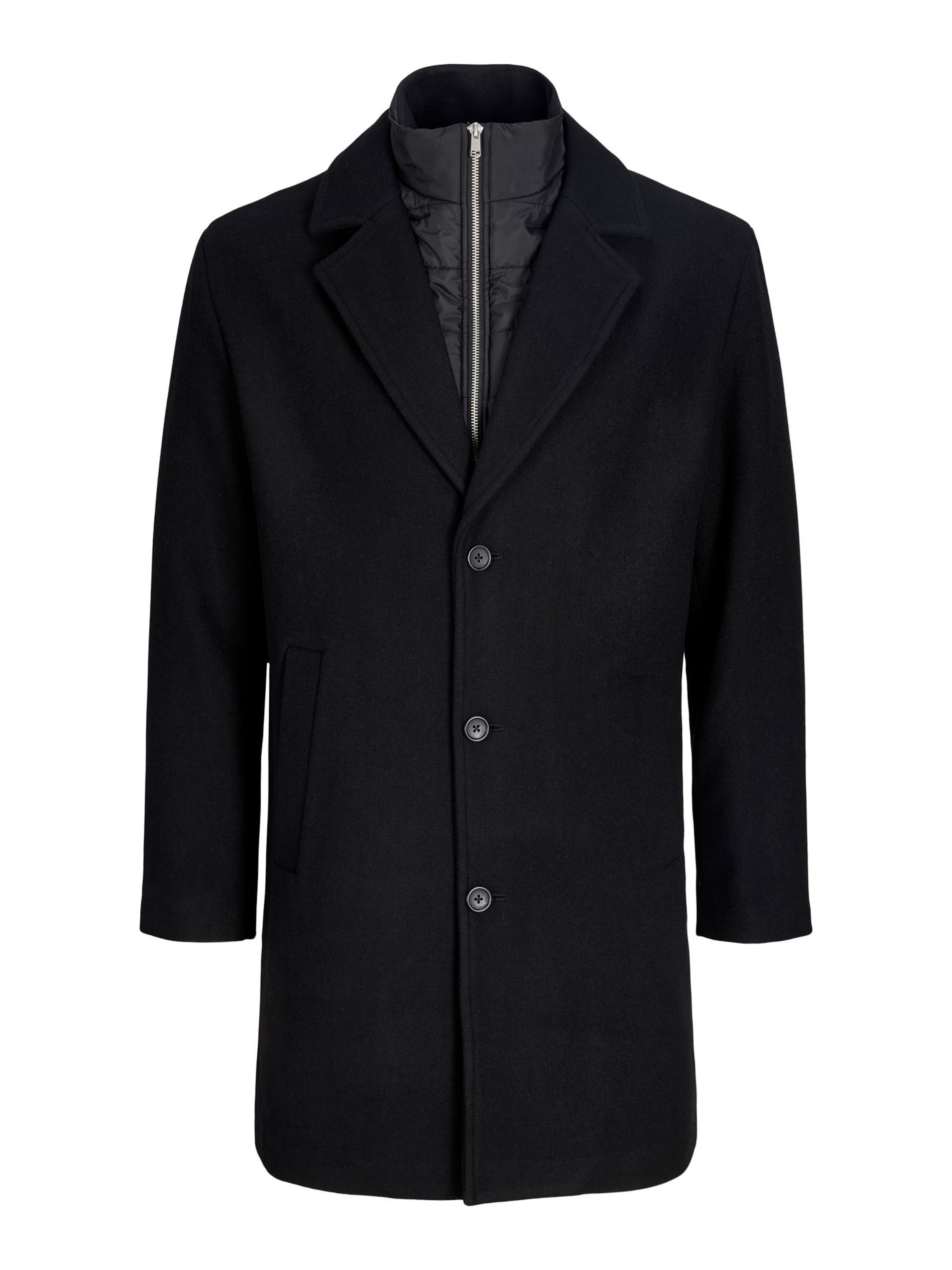 Cappotto di mezza stagione di Portland Outerwear Company in nero: frontale