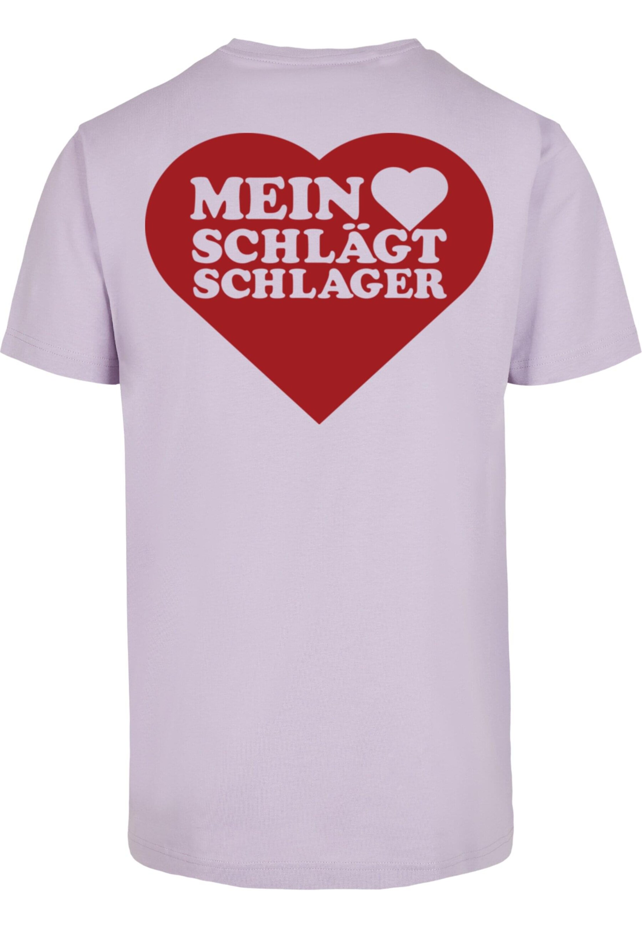 Merchcode Shirt 'MHSS' in Lila