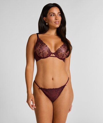 Hunkemöller String in Rot: Vorderseite