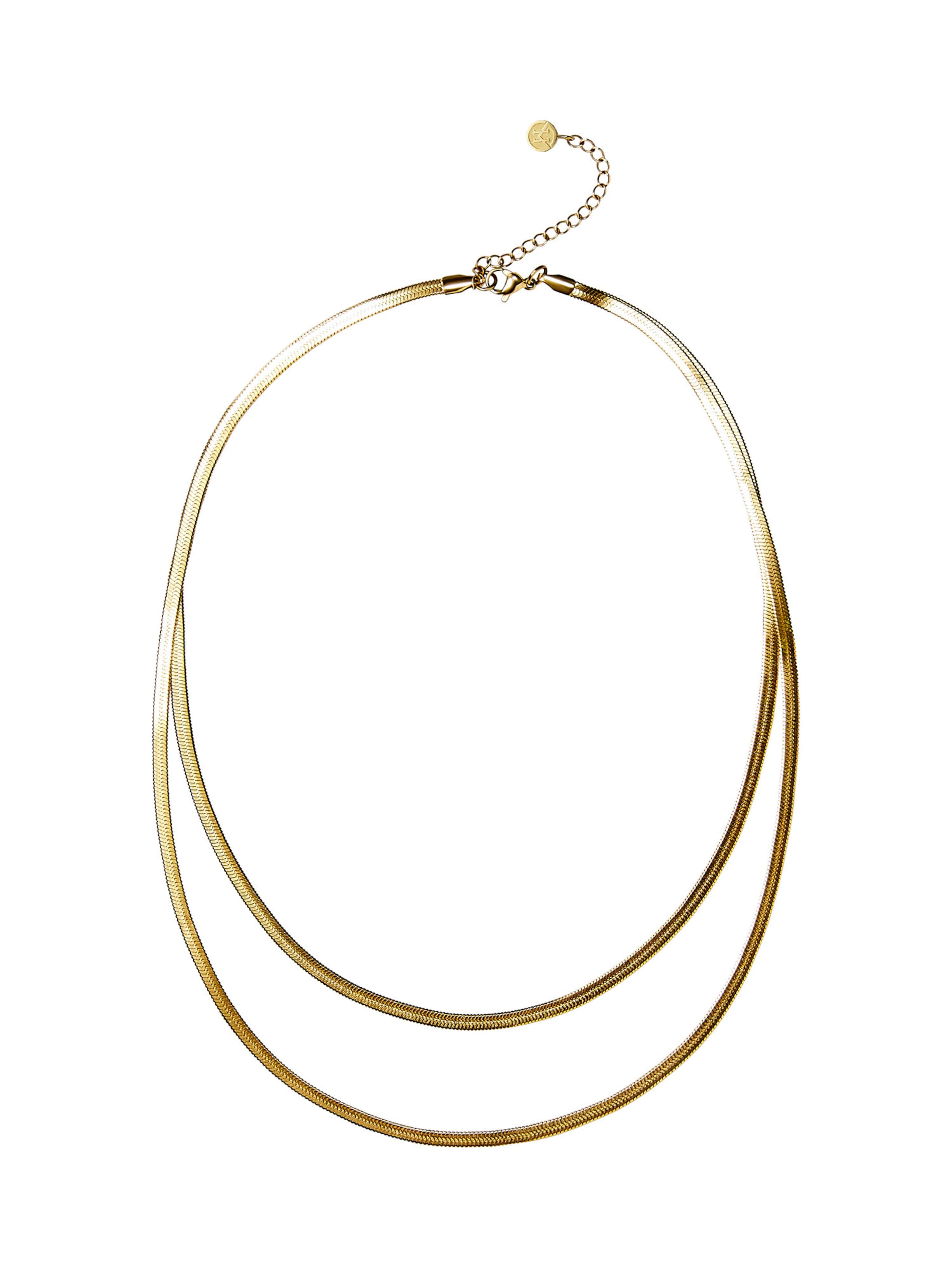 Victoria Hyde Kæde 'Grace' i guld: forside