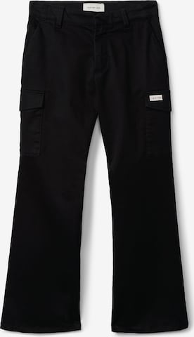 juoda Calvin Klein Jeans Plačios klešnės Kelnės: priekis