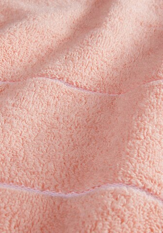 BOSS Shower Towel 'PLAIN' in Pink